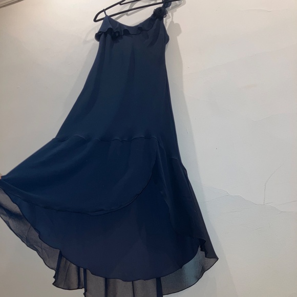 Midnight Blue Aritzia Engage Dress - Picture 4 of 7